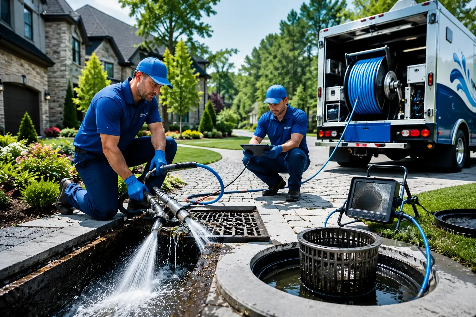 Local outdoor drain cleaning professionals in Foster, RI